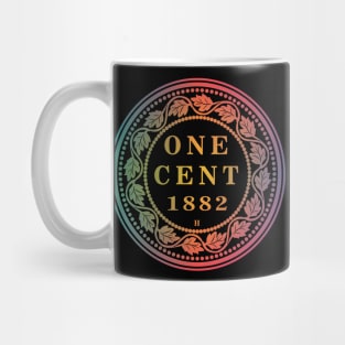 Canada one cent dollar coin Mug